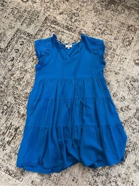 Umgee Tiered Blue Summer Dress